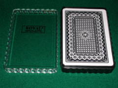 Plastic box of Royal playing cards
