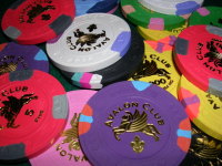 Avalon Club poker chips