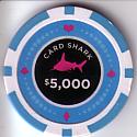 Card Shark poker chip