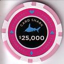 Card Shark poker chip