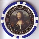 Da Vinci Classics poker chip