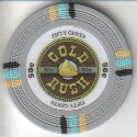 Gold Rush poker chip