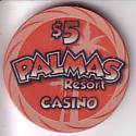 Palmas Resort poker chip