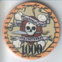 Tortuga Coast Privateers poker chip