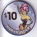 Viva Las Vegas poker chip